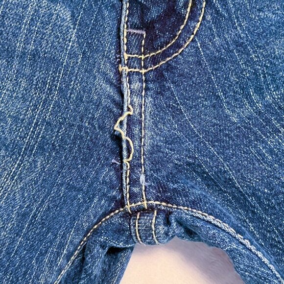 Women's B by Bullhead Pac Sun Jeans | Skinny Bootcut | Dark Wash | Size 7 - Picture 11 of 14